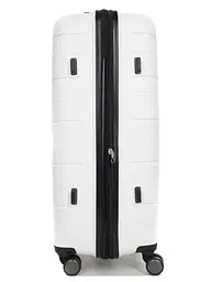 Валіза велика L поліпропілен Worldline Airtex 282 109л 74×47×30см Білий - мініатюра 6