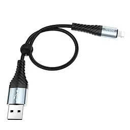 Кабель Hoco X38 Cool Charging data cable for Lightning ( L-0.25M ) Black