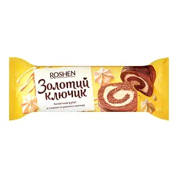 Рулет Roshen Золотий ключик 180 г (808214)