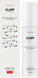 Зволожуюча сироватка Klapp Balance Triple Action Moisturizing Serum 50 мл - мініатюра 2