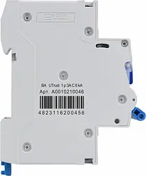 Модульний автоматичний вимикач 1р - 3А - С - UTrust АСКО-УКРЕМ (A0010210046) - мініатюра 4