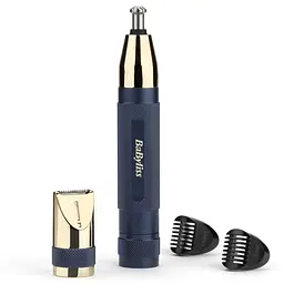 Тример Babyliss для брів, вусів, носа та вух синій (E112E) - мініатюра 2