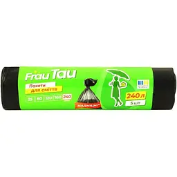 Пакети для сміття FRAU TAU 5шт 240л