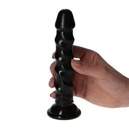 Фалоімітатор Toyz4Lovers Ugo, 14.5 см (чорний) - мініатюра 4