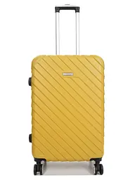 Валіза середня M ABS-пластик Madisson Snowball 03403 68х44х27см 68+13л Жовтий - мініатюра 2