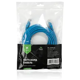 Патч-корд Vinga UTPCat5e 7 m COPPER (VCPPCC7B) - мініатюра 4