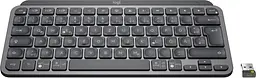 Клавіатура Logitech MX Keys Mini for Business Illuminated UA Graphite [920-010608] [83179] - мініатюра 3