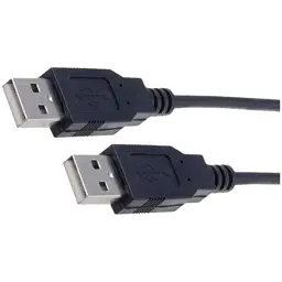 Дата кабель USB 2.0 AM/AM 1.0m Digitus (AK-300100-010-S) - мініатюра 2