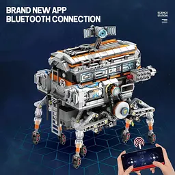 Конструктор Reobrix Космічна наукова станція крокуючий планетохід на радіокеруванні (99003) [171532] - мініатюра 7