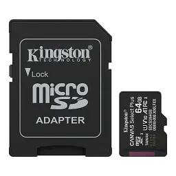 Карта пам"яті Kingston microSDHC 64GB Class10 Gen3 SDCS3/64GB - мініатюра 4