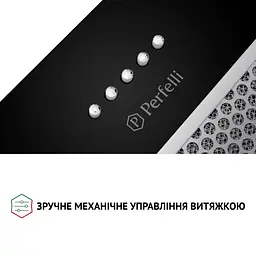 Витяжка повновбудована PERFELLI BI 7652 BL 1000 LED - мініатюра 8