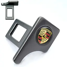 Заглушка ременя безпеки Porsche логотип Темні 1 шт