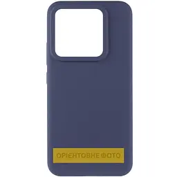 Чохол Silicone Cover Lakshmi (AAA) для Xiaomi 15T Pro Темно-синій / Midnight blue - мініатюра 2
