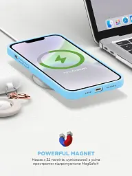 Чохол ArmorStandart ICON2 MagSafe для Apple iPhone 14 Plus Sky - мініатюра 9