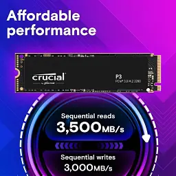 SSD накопичувач Crucial P3 2TB [CT2000P3SSD8] [142559] - мініатюра 5