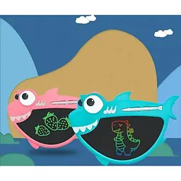 Планшет для малювання DK Kids Pad 9` Color Shark Pink [115860] - мініатюра 2