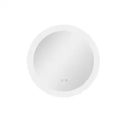 Дзеркало Qtap Taurus R600 з LED-підсвічуванням Touch, з антизапотіванням, з димером температури кольору (3000-6500K) QT2478R607 - мініатюра 3