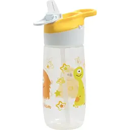 Поїльник Baby Team з силіконовою трубочкою жовтий 450 мл - мініатюра 2