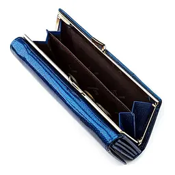 Гаманець жіночий ST Leather 18394 (S3001A) місткий синій - мініатюра 7