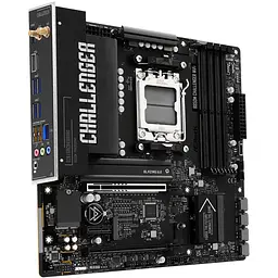 ASRock B850M CHALLENGER WIFI (AM5/B850, 4*DDR5, 2xPCIex16, HDMI/DP, 4xSATAІІІ,2xM.2, 2.5GLan, mATX) - мініатюра 3
