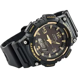 Чоловічий годинник Casio AQ-S810W-1B Чорний ( AT1141-0142 ) - мініатюра 2