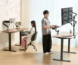 Геймерський стіл OfficePro KT163B Black (KT163B) - мініатюра 12