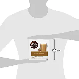 Набір кави в капсулах Nescafe Dolce Gusto Cafe Au Lait 48 шт. 480 г (3 пак. x 16 шт. 160 г) - мініатюра 5