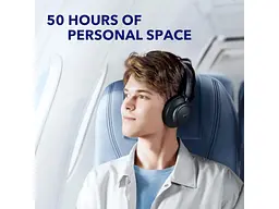 Навушники з мікрофоном ANKER SoundCore Space One Jet Black (A3035G11) - мініатюра 6