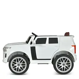 Дитячий електромобіль Bambi Джип M 4837EBLR-1 білий до 40 кг - мініатюра 4