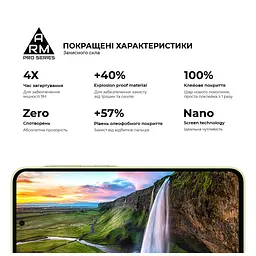 Скло захисне Armorstandart Pro Samsung A35 5G (A356) Black (ARM74347) - мініатюра 5