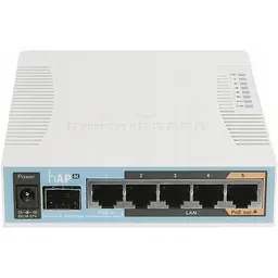 Маршрутизатор Mikrotik RB962UiGS-5HacT2HnT hAP ac with 720MHz CPU, 128MB RAM, 5x Gigabit LAN, built- - мініатюра 2