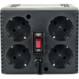 Стабілізатор напруги Powercom (TCA-600 black) - мініатюра 2