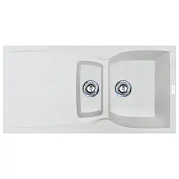 Кухонна мийка Adamant New Line Plus 975x495x235 білий 508223, Білий