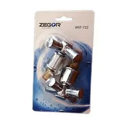 Кран-букса керамічна Zegor WOT-722 з ручкою блістер пара 30412