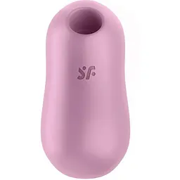 Вакуумний стимулятор із вібрацією Satisfyer Cotton Candy Lilac - мініатюра 3
