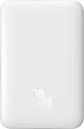 Портативний акумулятор Baseus Magnetic Mini Wireless Fast Charge 20W 10000mAh white (PPCX070002)