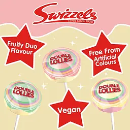 Льодяник на паличці Swizzels Double Lollies 1шт - мініатюра 6