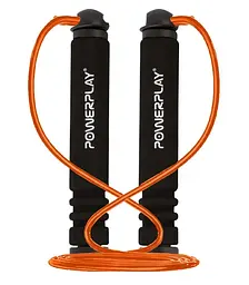 Скакалка PowerPlay 4205 Classic Plus Jump Rope Помаранчева 2,7 м (PP_4205_Orange)