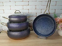 Набір посуду O.M.S. Collection 3023 Blue 7 предметів