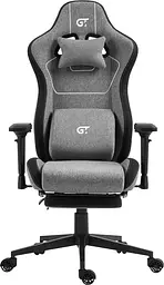 Геймерське крісло GT Racer X-2305 Fabric Gray/Black (X-2305 Fabric Gray/Black) - мініатюра 1