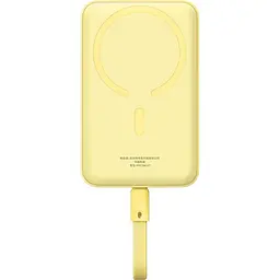 Павербанк Baseus Magnetic Mini Yellow 10 000 mAh / 30 Вт (P1002210BY23-00) - мініатюра 4