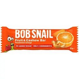 Фруктово-горіховий батончик Bob Snail Хурма-Апельсин-Кеш’ю-Кріспи Кіноа 35 г