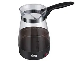 Турка електрична скло DSP KA-3037 0,5 L Чорна