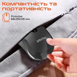 Мишка Meetion BTM185 Bluetooth/Wireless Black (MT-BTM185-A) - мініатюра 5