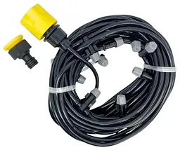 Крапельна система туман для поливу городу Good Idea ефект водяної стіни 20 метрів  ефект водяного туману чорний - мініатюра 2