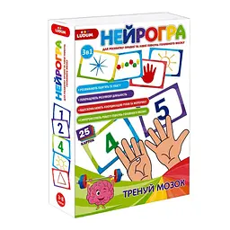 Дитячий набір розвиваючих карток "Нейгрогра" ME5032-26 - мініатюра 1