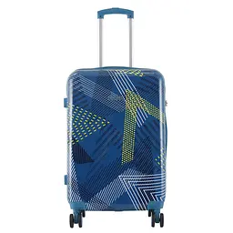 Валіза середня Semi Line 24 дюйми (M) дюйми (M) Polycarbonate/ABS-Plastic Blue Pattern (T5652-2) - мініатюра 3