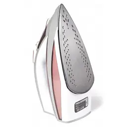 Праска Holmer HIТ-2535, White/Pink, 2500W, тефлон, об'єм ємності для води 350мл, паровий удар 130 г/хв, постійна подача пари 30 г/хв, вертикальне відпарювання - мініатюра 2