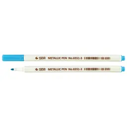 Маркер STA художественный Paint 6551, 1 мм, металлик голубой (STA6551-M03)