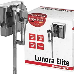 Каскадний фільтр Kruger Meier Lunora Elite 800 зі скіммером для акваріумів 35-70 літрів - мініатюра 8